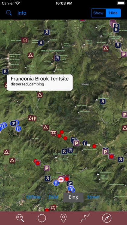 White Mountain National F. GPS