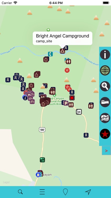 Grand Canyon National Park GPS
