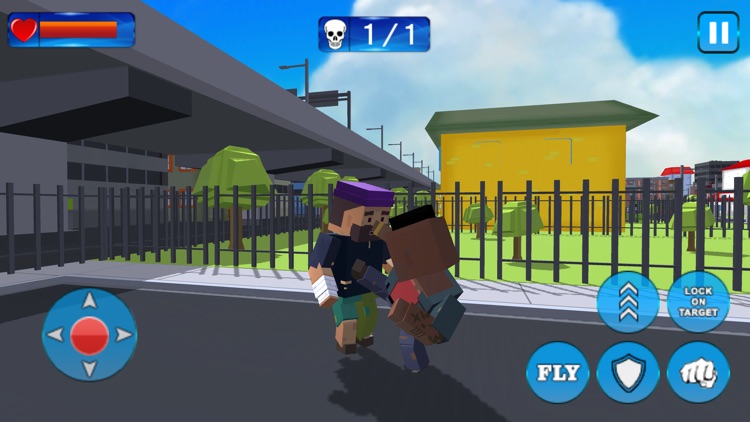 Blocky Gangster Crime War Sim screenshot-3