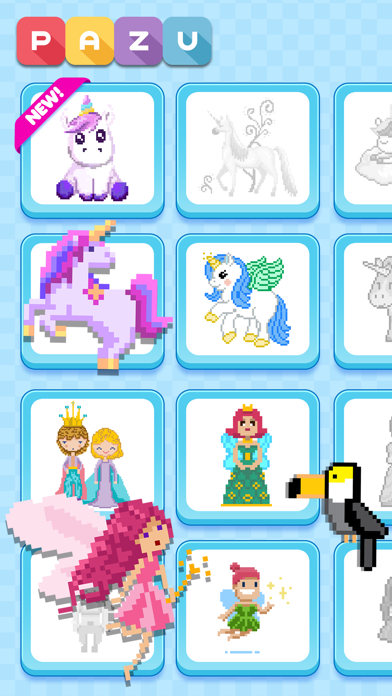 Pixel coloring games for kids screenshot 4