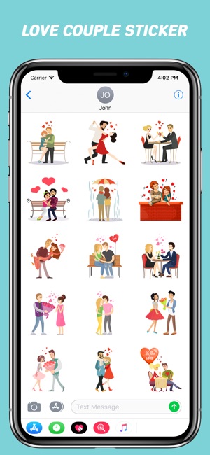 Love Couple Emojis(圖2)-速報App