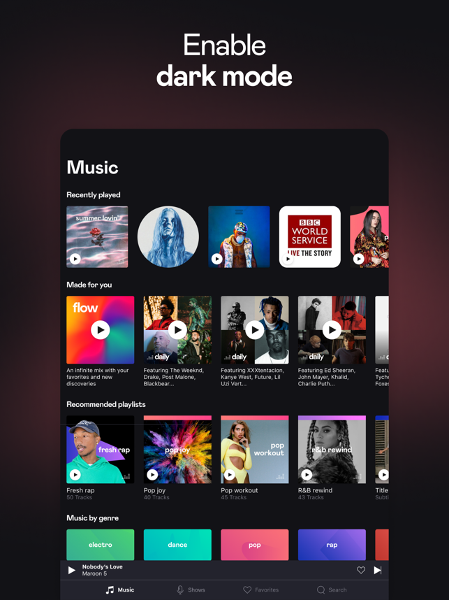 ‎Deezer: Music & Podcast Player Screenshot