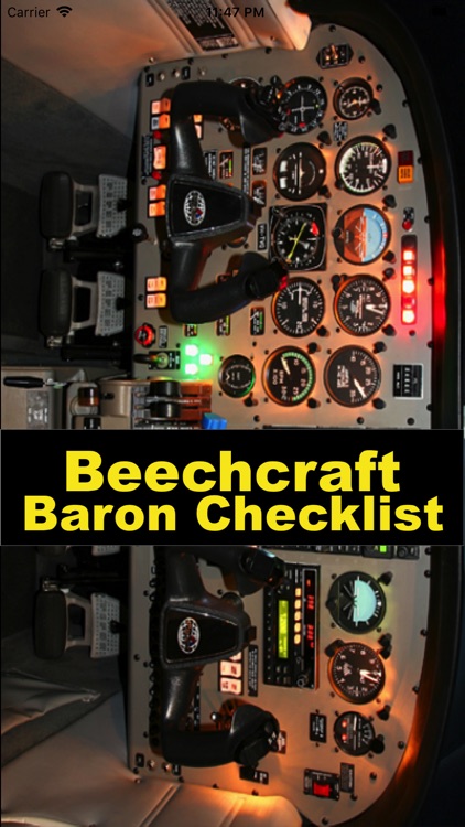 Beech Baron Flight Checklist