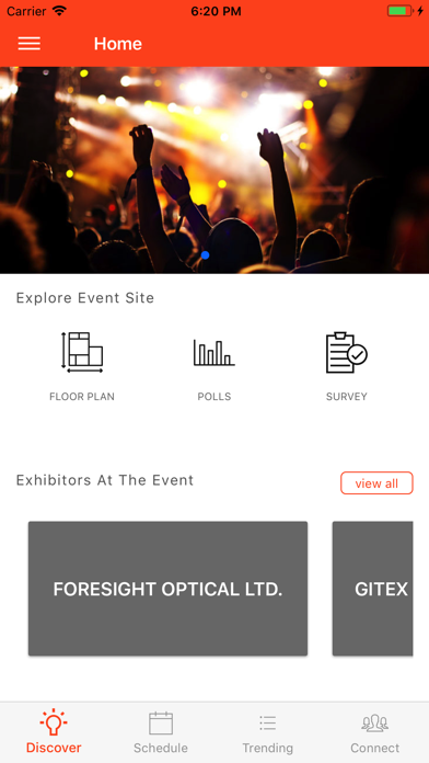 Event Application screenshot 3
