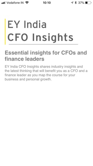 EY India CFO Insights(圖1)-速報App