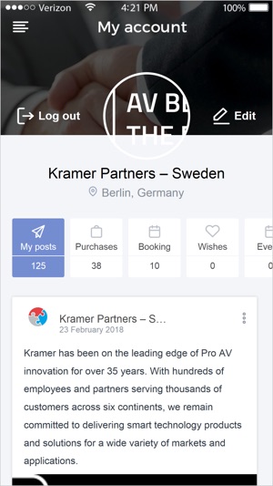 Kramer Partners – Sweden