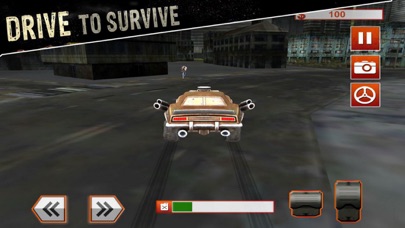 Crazy Dead Car: Zombie Kill screenshot 2