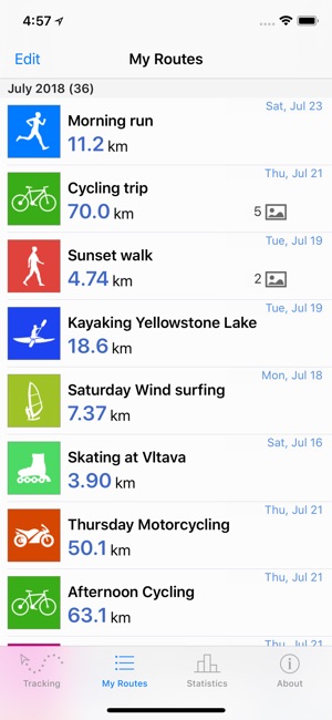 Routie ~ GPS sports tracker(圖3)-速報App