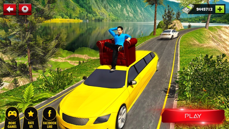 Offroad Limo Taxi Driving 2018 screenshot-0