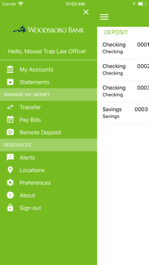 Woodsboro Bank's MobileBanking(圖3)-速報App