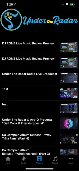 Game screenshot Under The Radar Radio apk