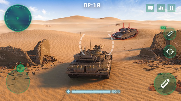 War Machines：Tanks Battle Game screenshot-1