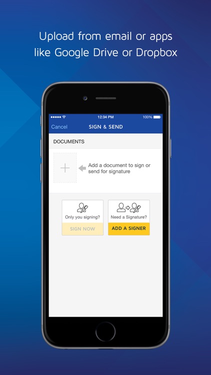 DocuSign - Upload & Sign Docs