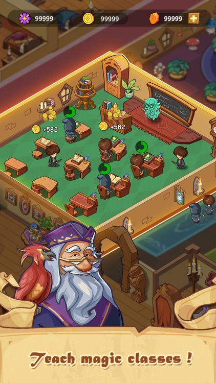 Idle Magic Academy screenshot-4