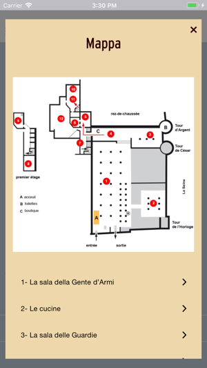 Percorso Conciergerie(圖3)-速報App