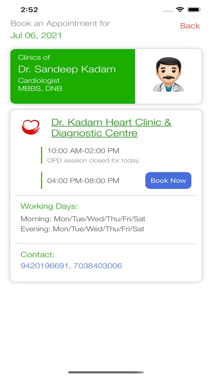 Dr. Kadam Heart Clinic screenshot-3