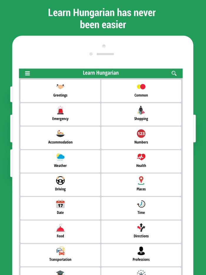 Learn Hungarian Language App