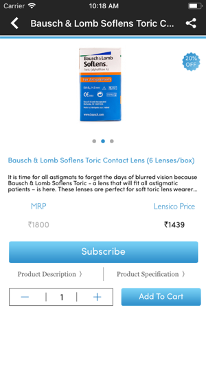 Lensico: Buy Contact Lenses(圖3)-速報App