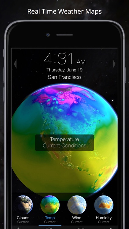 Living Earth - Clock & Weather