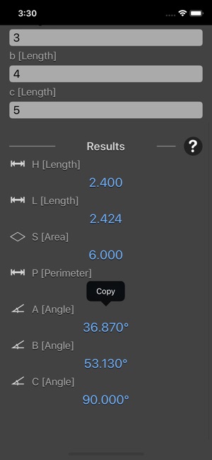 Triangle Calculator Plus(圖2)-速報App