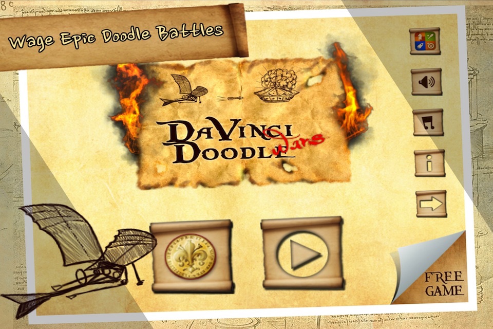 DaVinci Doodle Wars Air Rush screenshot 2