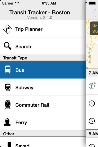 Transit Tracker - Boston screenshot 2