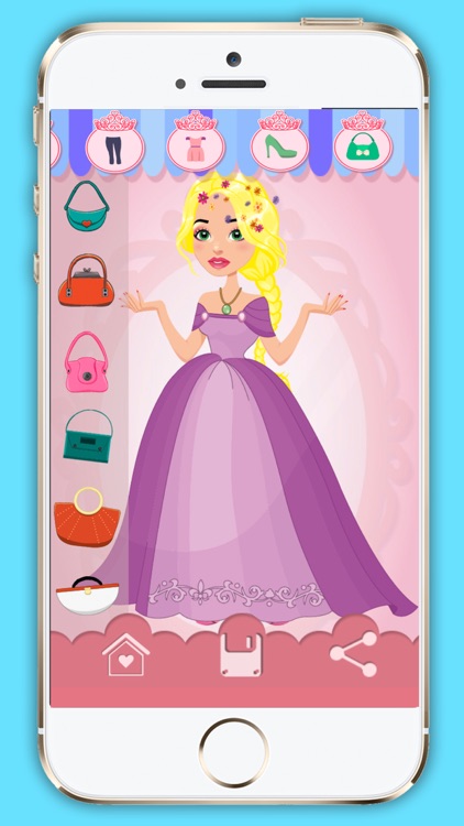 Dress up – Princess Rapunzel