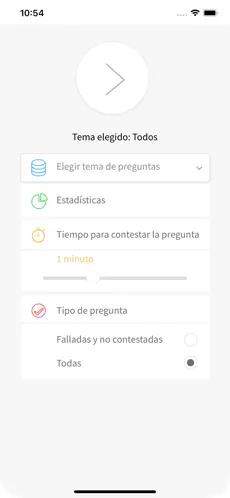 Captura de Pantalla 2 MirQuiz Curso MIR iphone