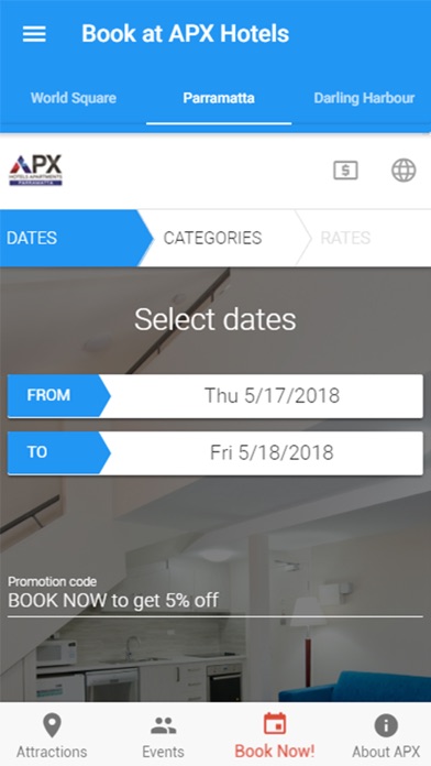 APX Hotels screenshot 2