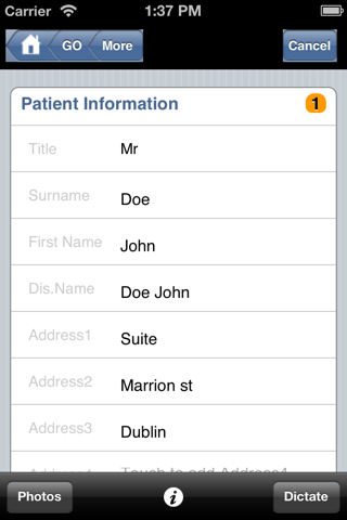 iMedDoc E.M.R screenshot 3