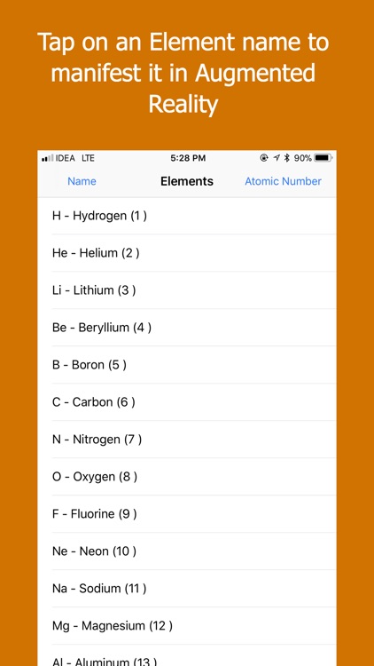 Periodic Table 3D in AR screenshot-3