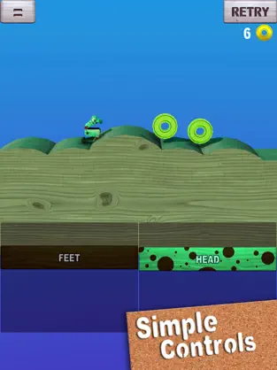 Screenshot 1 Wobble Frog Adventures iphone