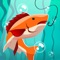 Cast your line, reach the depths and catch as many fish as you can on your way up