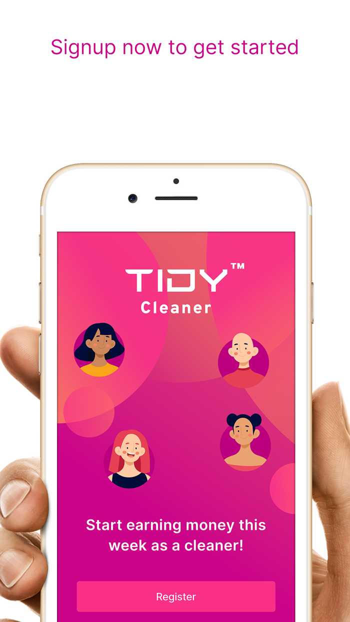 TIDY app For Cleaners Only