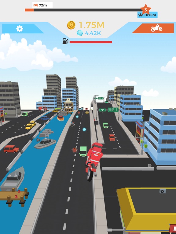 Screenshot #4 pour Super Bike Hero USA