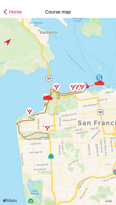 Escape from Alcatraz Triathlon screenshot 4