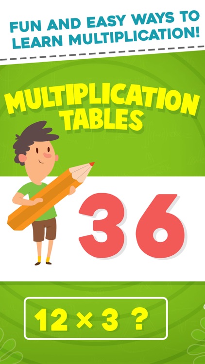 Multiplication Tables Learning