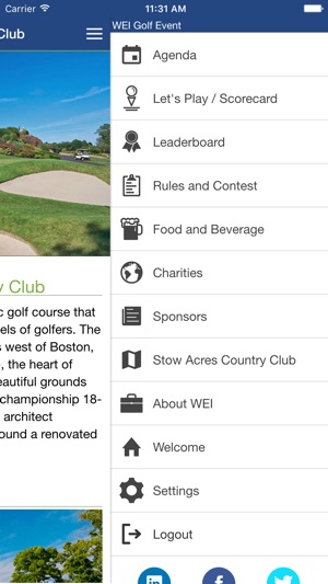 WEI Golf Tournament App(圖2)-速報App