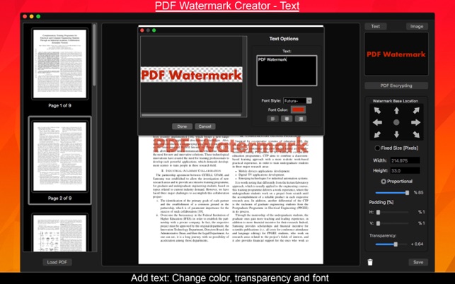 PDF Watermark Creator - Text(圖4)-速報App