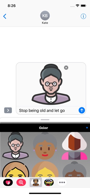 Old People HD Stickers