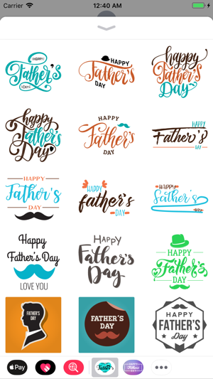 Father's Day Sticker Pack App(圖1)-速報App