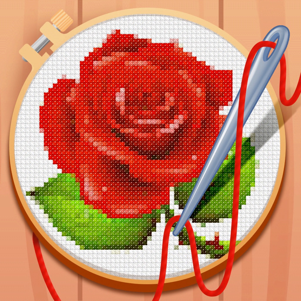 Cross-Stitch: Coloring Book img