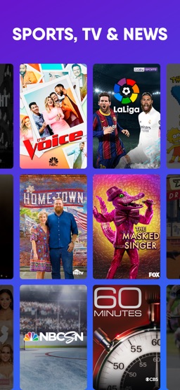 fuboTV: Watch Live Sports & TV app screenshot