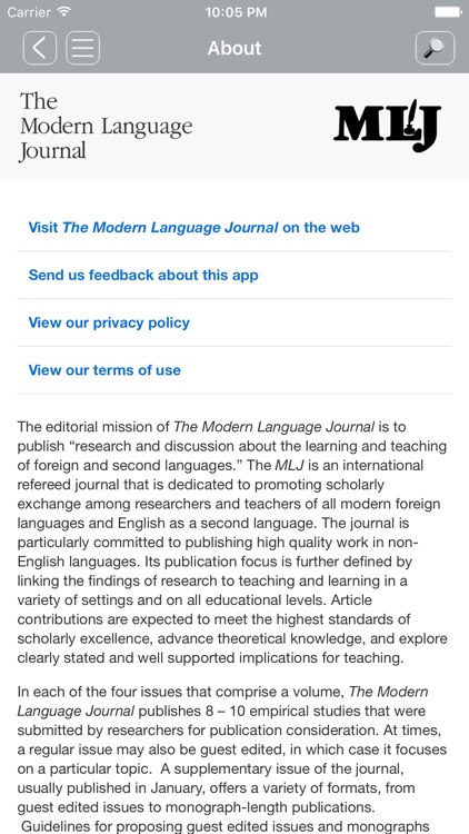 The Modern Language Journal