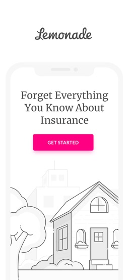 Lemonade Insurance app screenshot