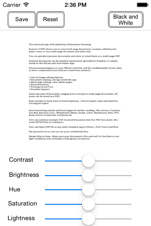 Scanner 2 PDF screenshot 4