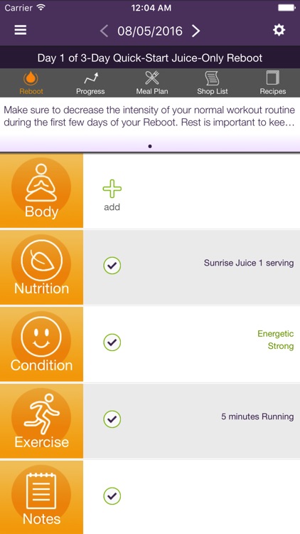 Reboot with Joe Juice Diet App