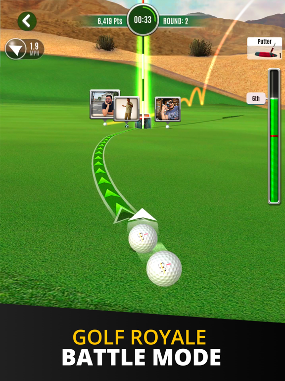Ultimate Golf! iPad app afbeelding 3