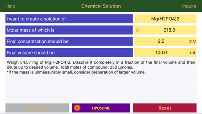 How to cancel & delete Chemical Solution Simple from iphone & ipad 1