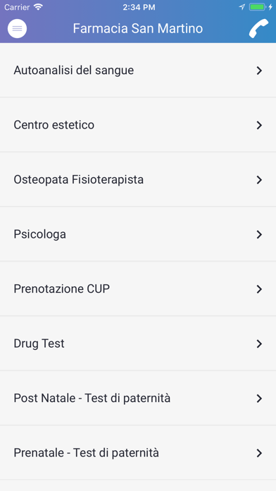 Farmacia S Martino Revigliasco screenshot 4